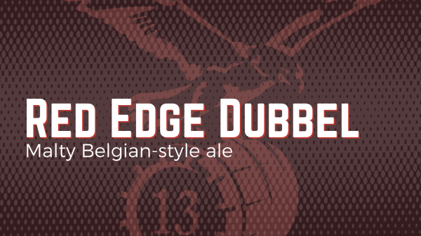 Red Edge Dubbel banner